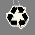 Paper Air Freshener Tag - Recycling Symbol